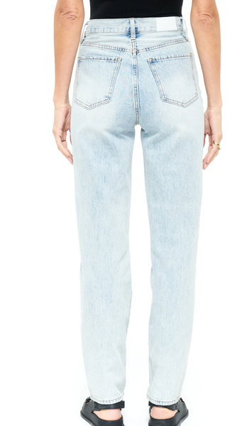 Cassie High Rise Straight Leg Jeans