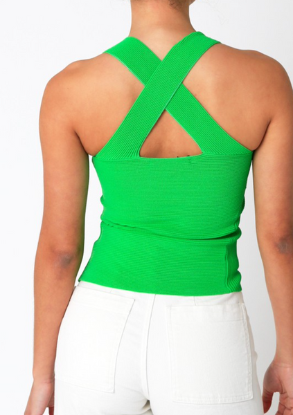 Valentina Crossback/Crossfront Knit Tank