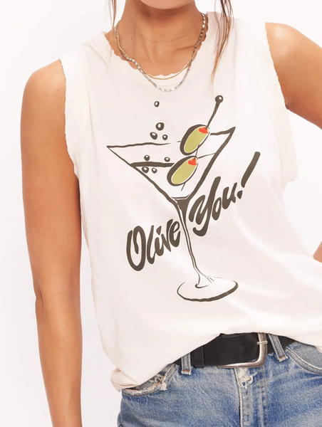 Olive You Relaxed Tank