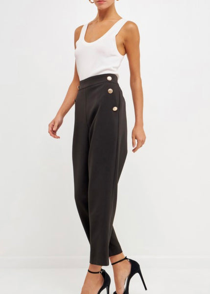 Morgan Cropped Blazer/Tailored Pants Set