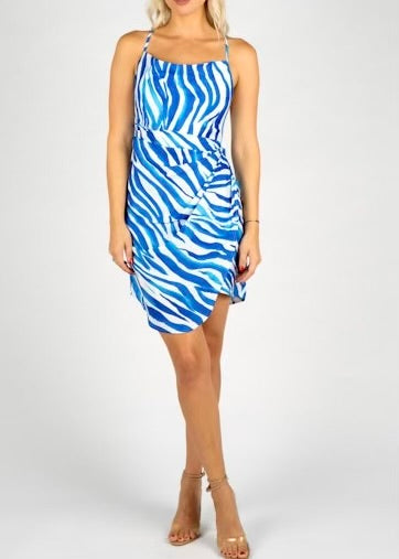 Elle Drape Mini Dress