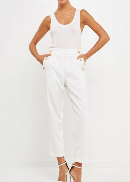 Morgan Cropped Blazer/Tailored Pants Set