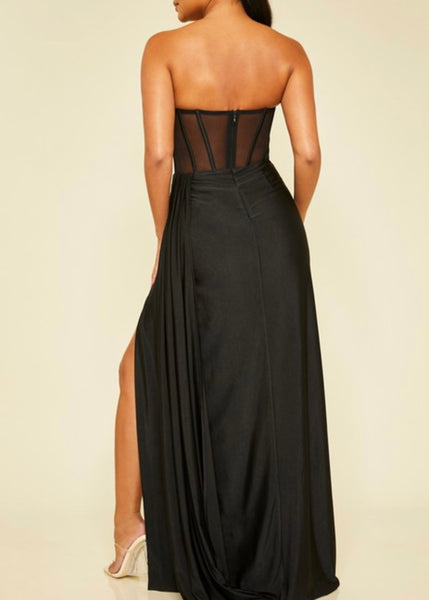 Belle Strapless Corset Gown