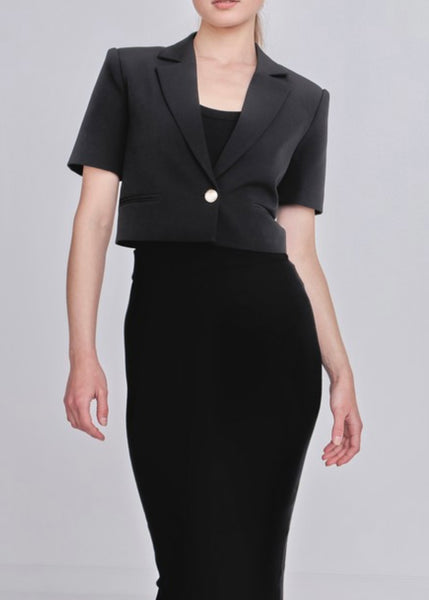 Morgan Cropped Blazer/Tailored Pants Set