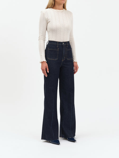 Aiden High Rise Front Pocket Jeans