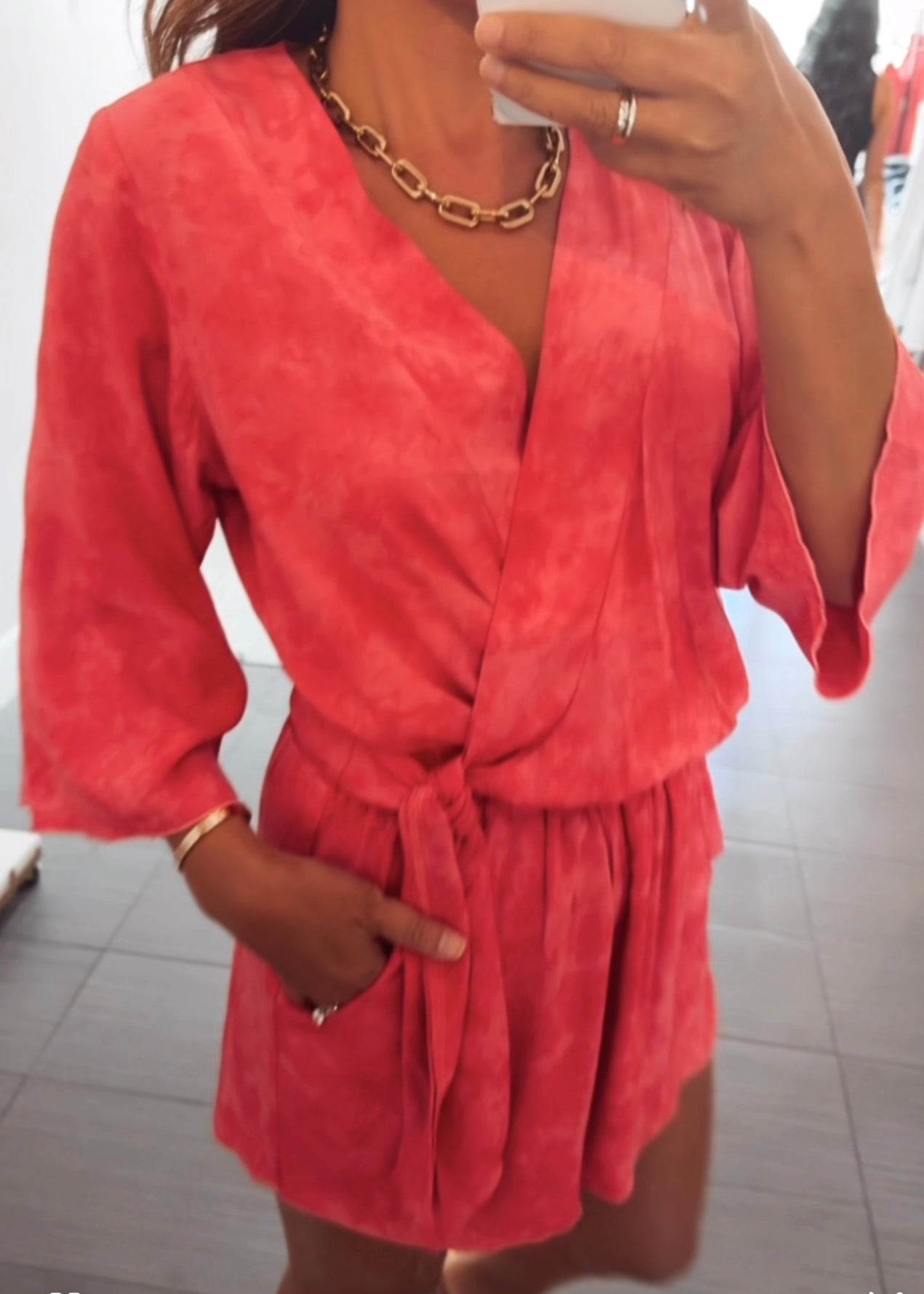 Isla Tie Side Romper