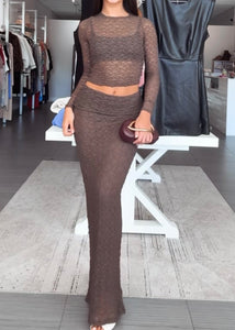 Lana Lace Maxi Skirt/Dress