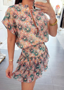 Karina Smock Waist Floral Dress