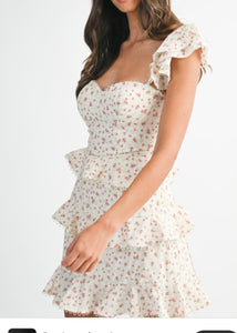 Lola Ruffle Floral Dress