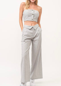 Stevie Stripe Top/Pants Set