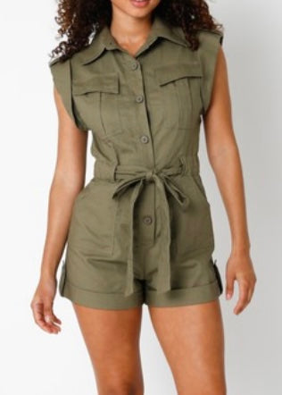 Kenzie utility Belted Rompeer