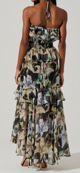 Mila Enchanting Floral Maxi Dress