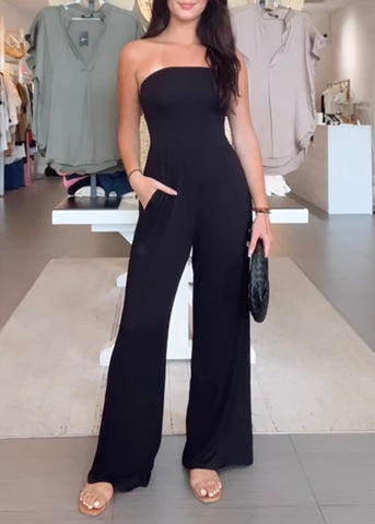 Evie Strapless Jumpsuit