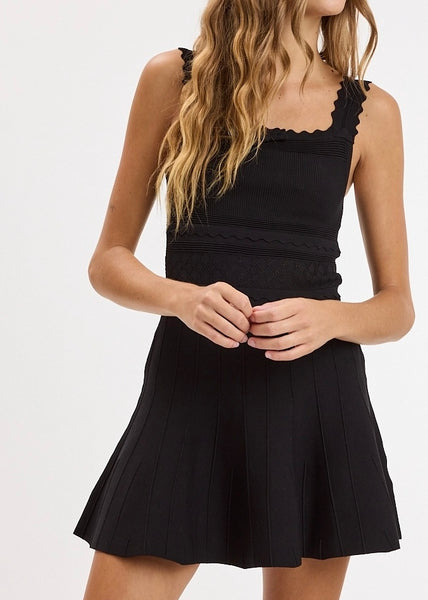 Nia knit Fit+Flare Dress