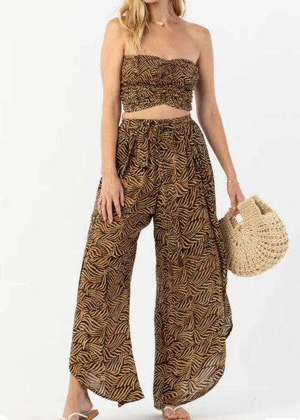 Shoreline Pants/Crop Top Set