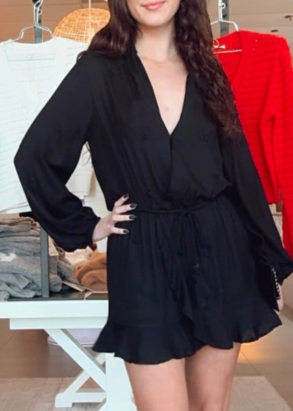 Emily Scattered Star Fit+Flare Dress