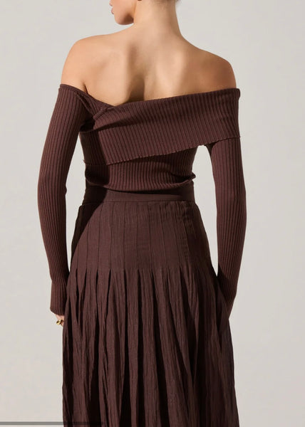 Danielle Shoulder Cutout Sweater
