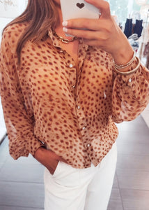 Aime Spotted Blouse
