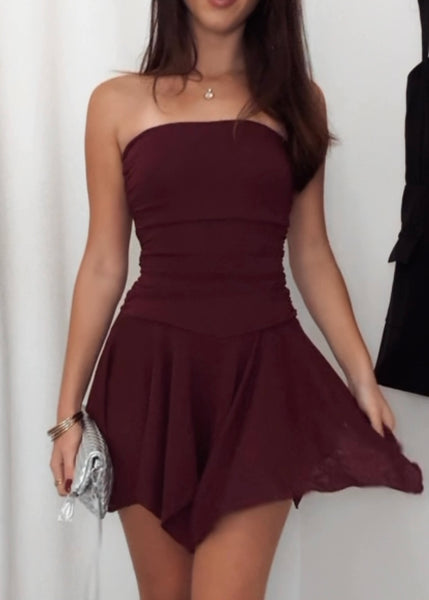 Millie  Strapless Dress/Romper
