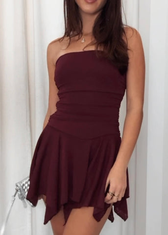 Millie  Strapless Dress/Romper