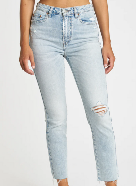 Carter High Rise Straight Leg Jeans