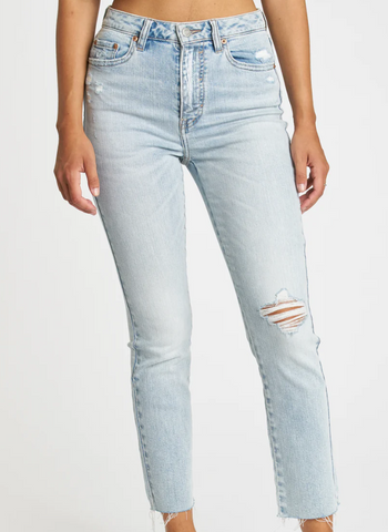 Carter High Rise Straight Leg Jeans