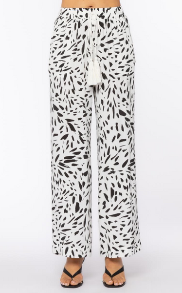 Rowan Abstract Wide Leg Pants