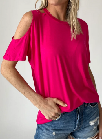 Nora Cold Shoulder Top