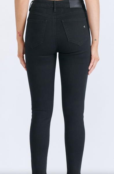Amelia Stretchy Button Fly High Rise Jeans