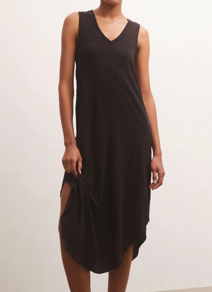 Reverie Slub Midi Dress