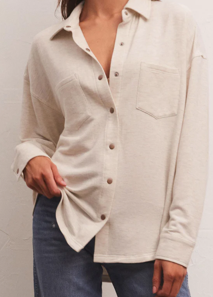 Jet Set Modal Shacket