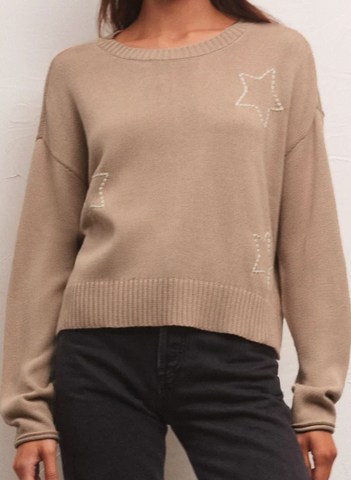 Sienna Open Star Knit Sweater