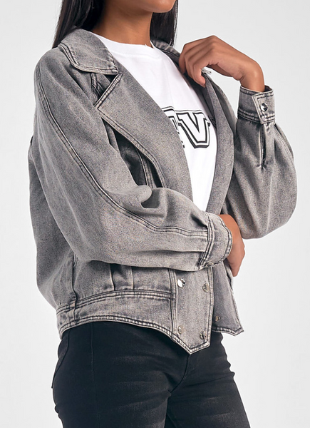 Dally Double Breasted Denim Jacket