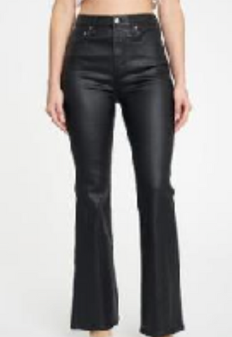 Go Getter Coated Flare Jeans