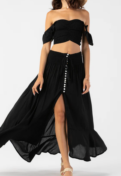 Dakota Maxi Skirt/Crop Top Set
