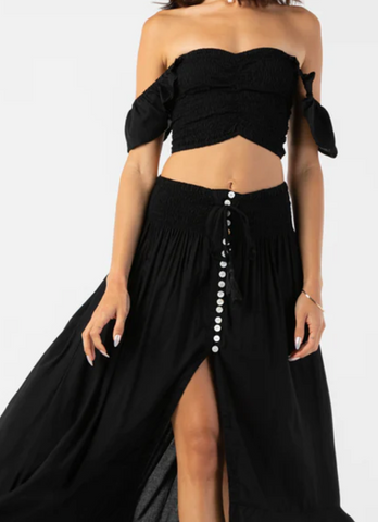Dakota Maxi Skirt/Crop Top Set
