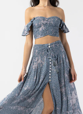 Dakota Maxi Skirt/Crop Top Skirt