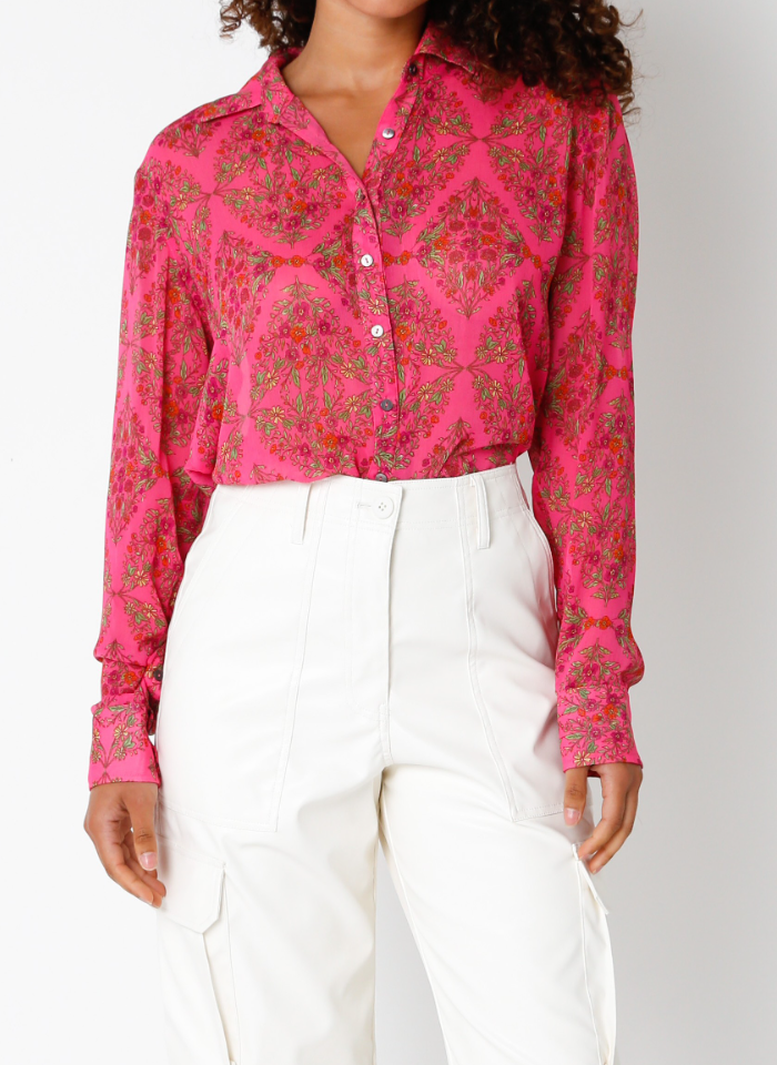 Krissy Chiffon Print Top