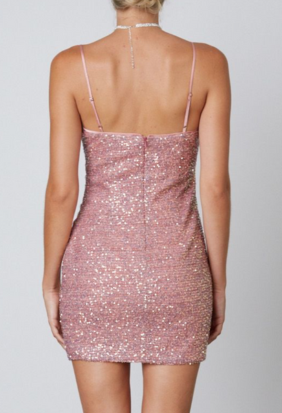 Kendall Sequin Mini Dress