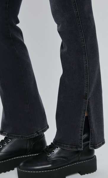 Evan Side Slit Boot Cut Jeans