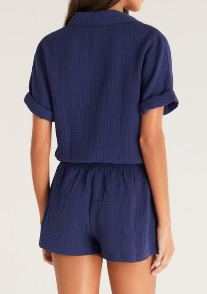 Sunrise Gauze Romper