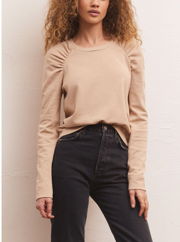Alana Ruched Detail Pullover