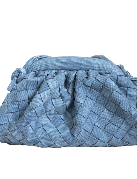 Mini Denim Woven Bag