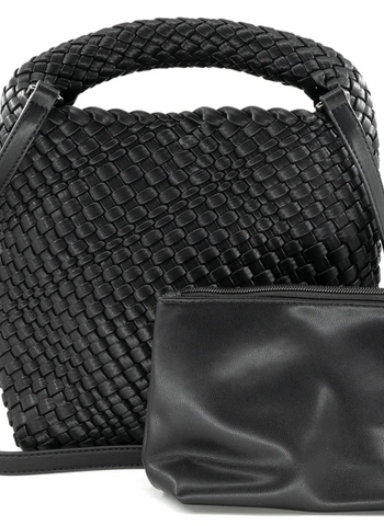 Bryce Woven Small Handbag