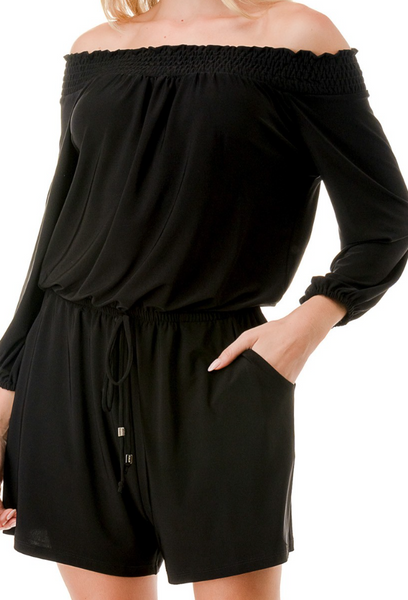 Chelsea Off Shoulder Romper