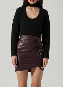 Mika Side Ruched Skirt