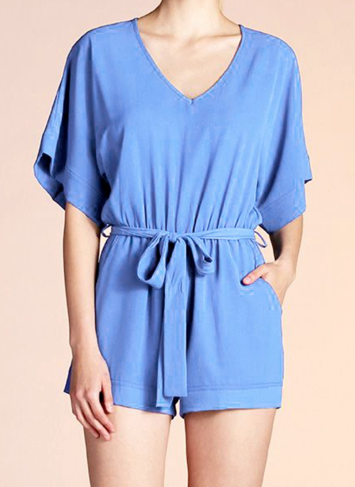 Ember Tie Front Romper