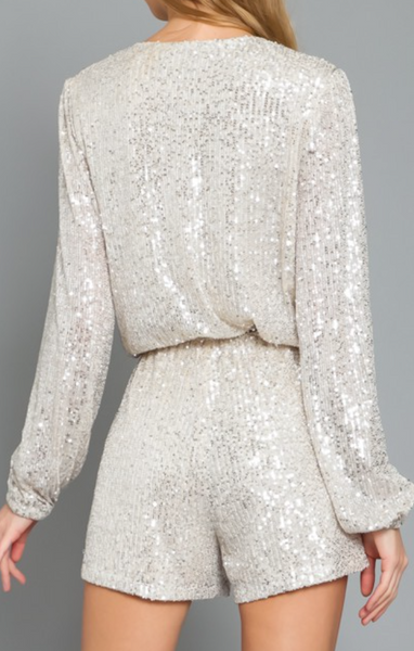 Becca Sequin Romper