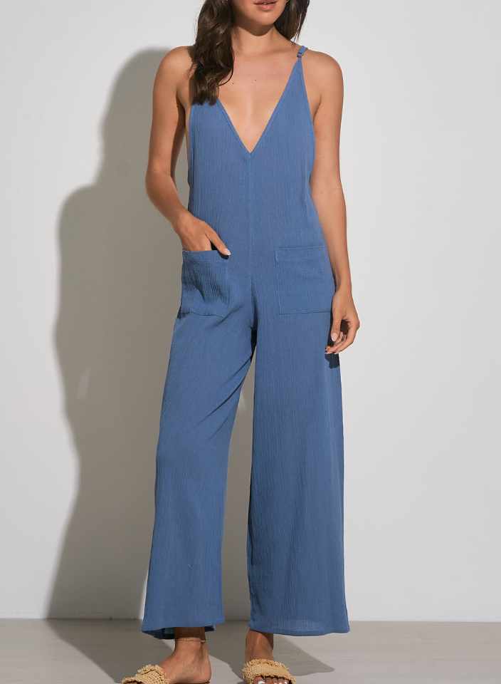 Drew. Double V Jumpsuit