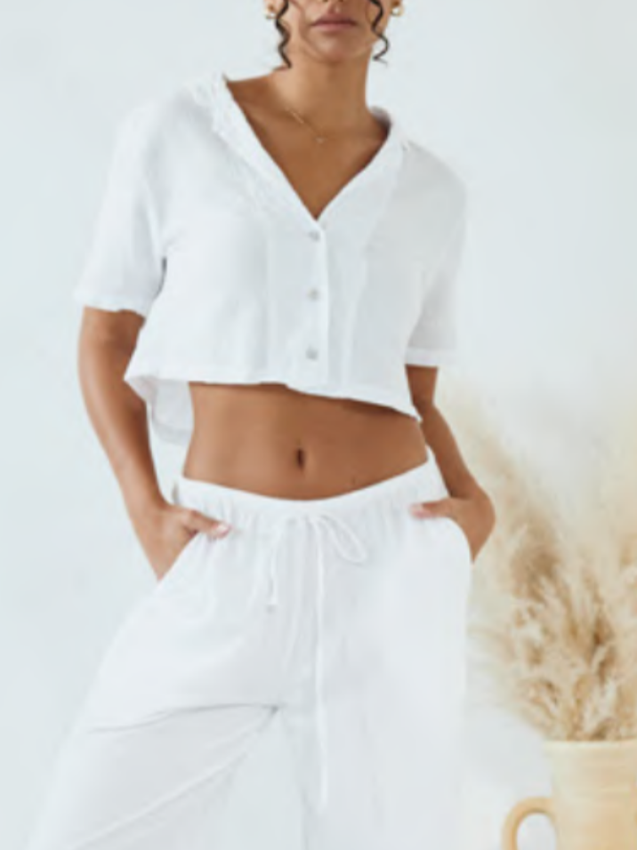 Coco Cotton Crop Top